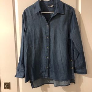 Melrose and Market Chambray shirt